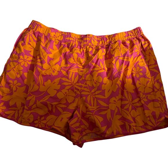 Land's End Women's Tropical Shorts, Plus Size 2X - Picture 2 of 3